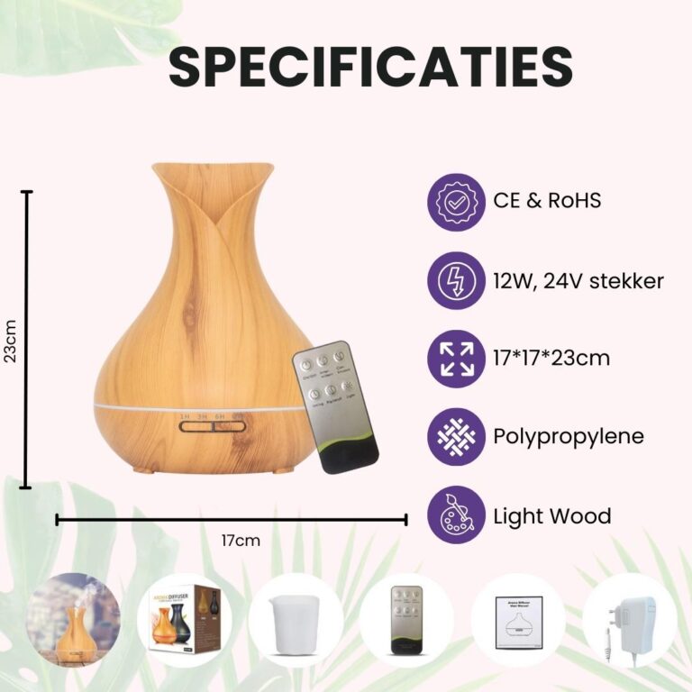 9. Vitality Pro light wood specificaties