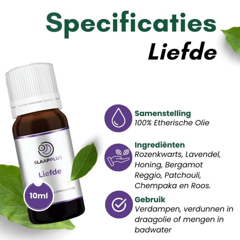 Liefde Essentiële olie Specificaties-min