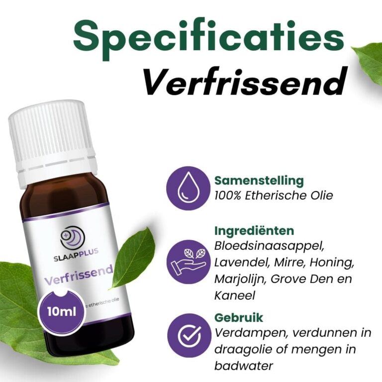 Verfrissend Essentiële olie Specificaties-min