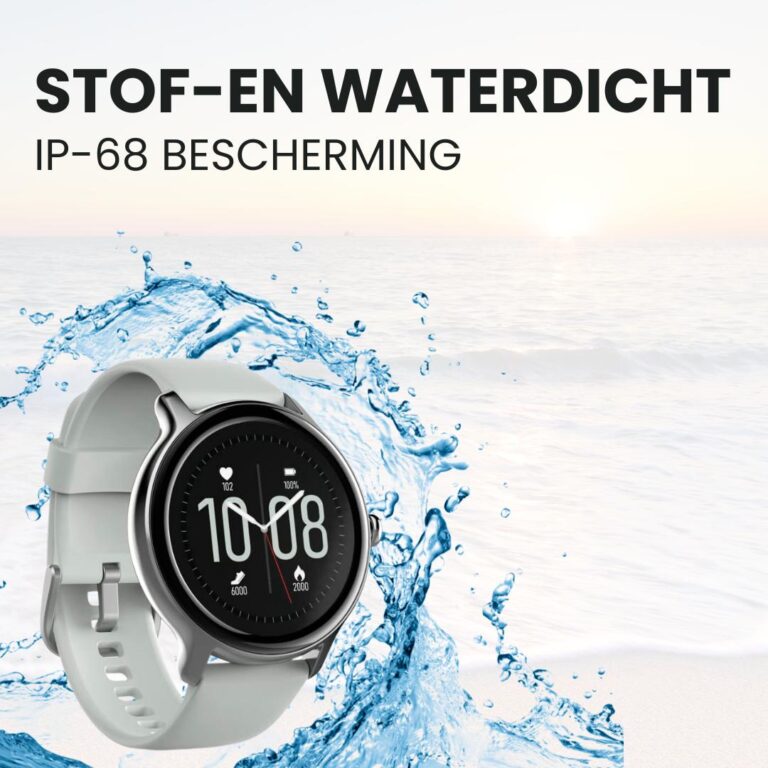 Waterdicht-Hama-Smartwatch-Fit-Watch-4910-Waterdicht-Hartslag-Zuurstofgeh.-Bloed-Gr