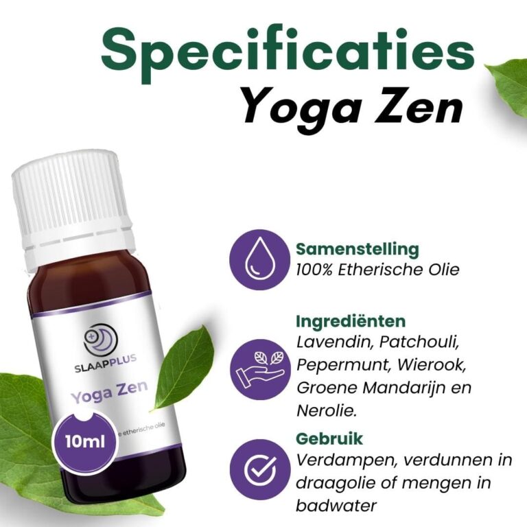 Yoga Zen Essentiële olie Specificaties